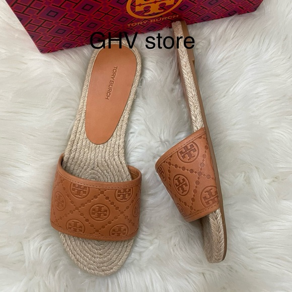 Tory burch T monogram Espadrille slide - Picture 4 of 6